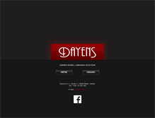 Tablet Screenshot of dayens.rs